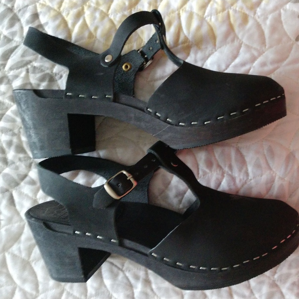 Hand Made Wood Clogs